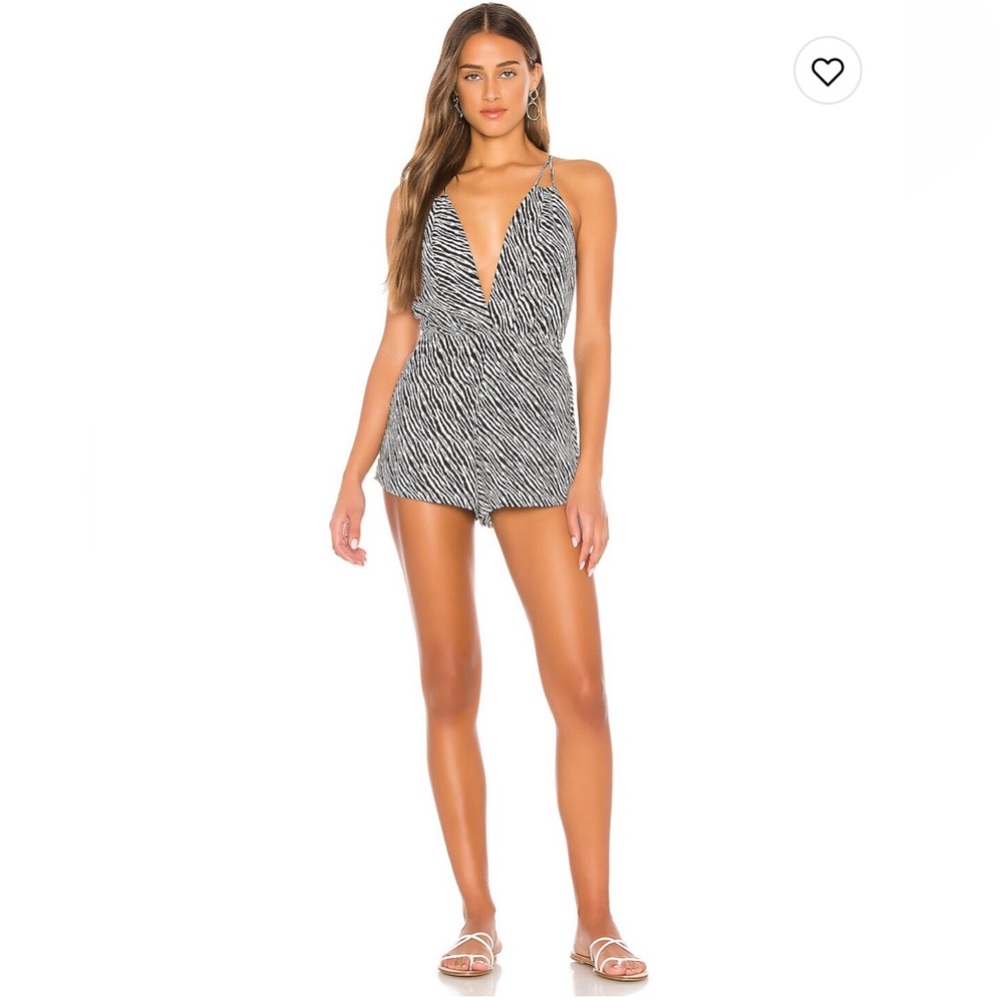 Indah- Zena Zebra Romper